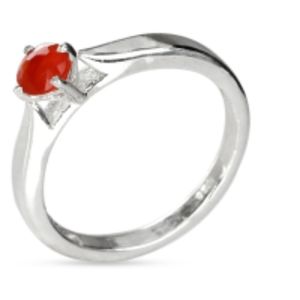 Artisan Handmade Carnelian Stacking Ring
